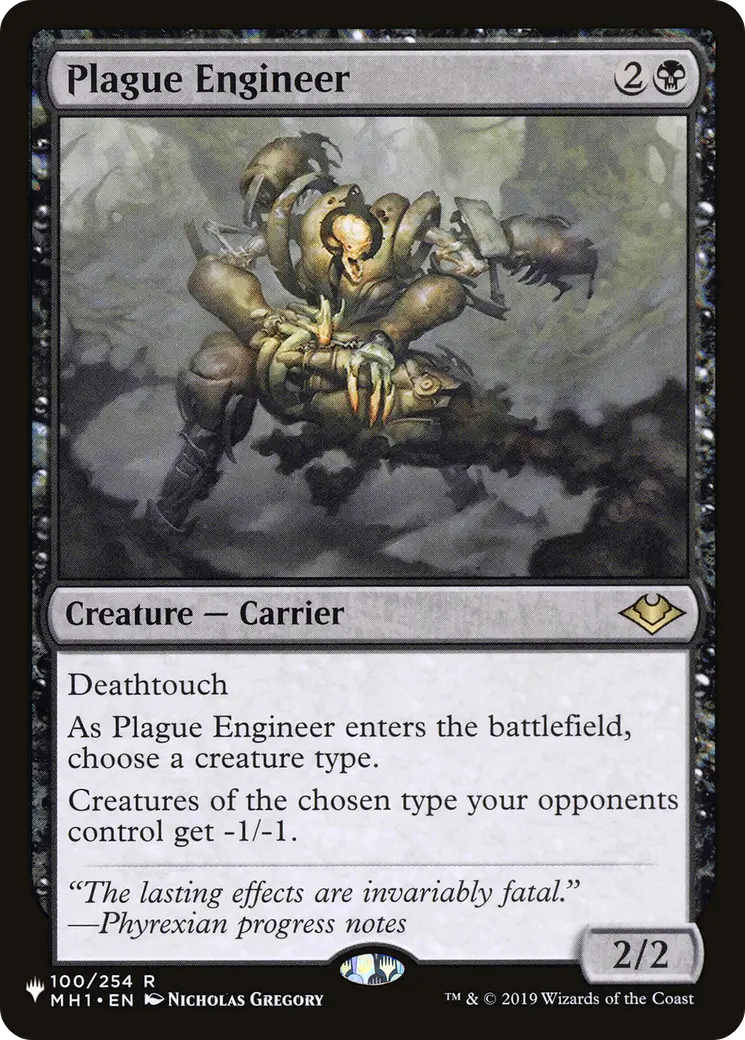 Plague Engineer [The List] 1