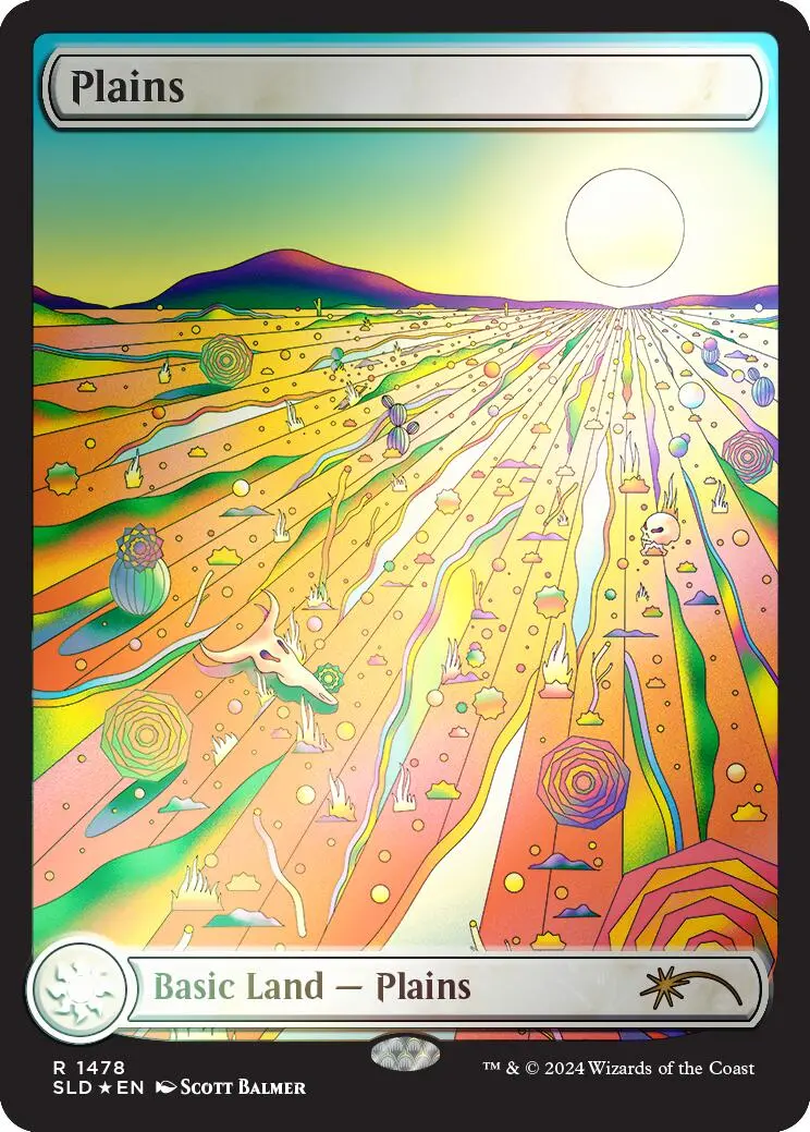 Plains (1478) (Rainbow Foil) [Secret Lair Drop Series] 1