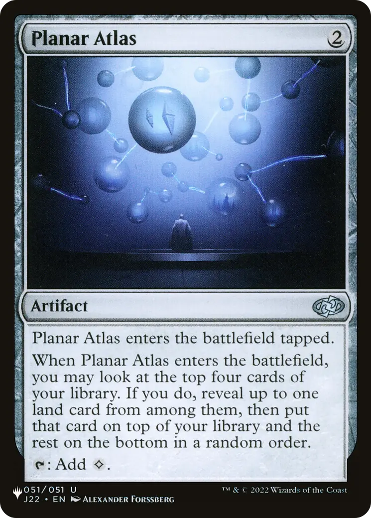 Planar Atlas [The List] 1