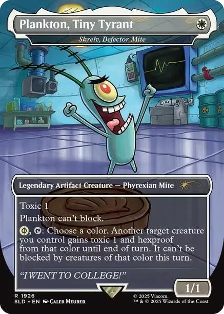 Plankton, Tiny Tyrant - Skrelv, Defector Mite [Secret Lair Drop Series] 1