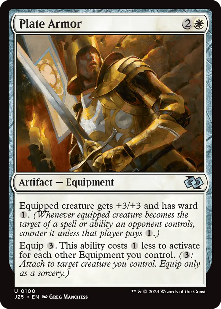 Plate Armor [Foundations Jumpstart] 1