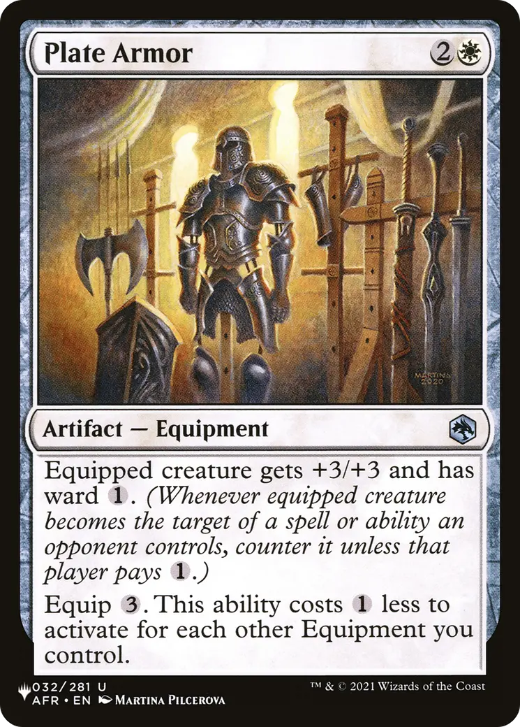 Plate Armor [The List] 1