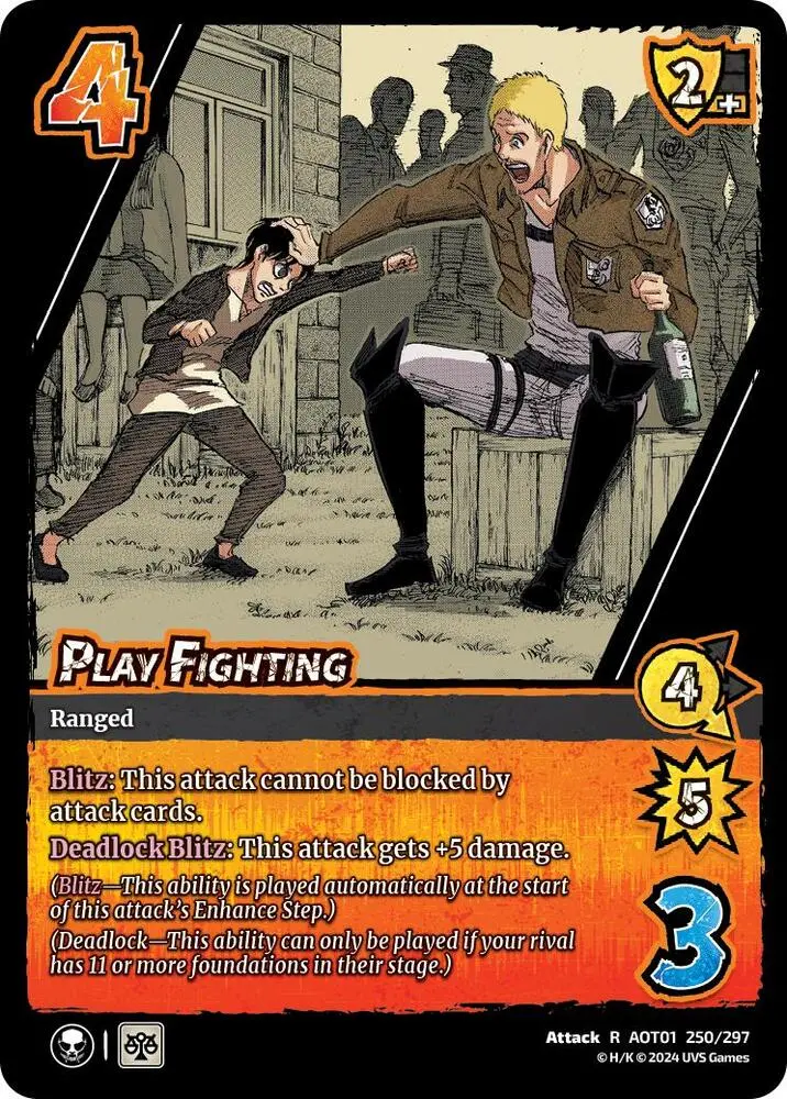 Play Fighting - Foil 1