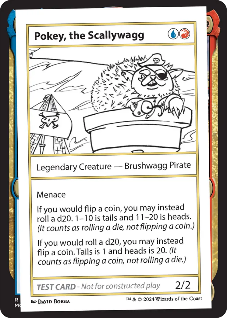Pokey, The Scallywagg [Mystery Booster 2 Playtest Cards] 1