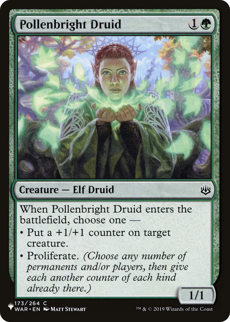 Pollenbright Druid [The List] 1