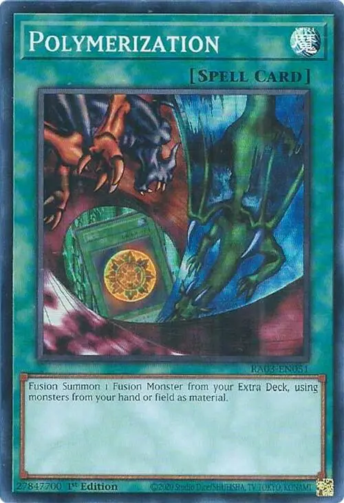 Polymerization (Alternate Art) [Ra03-En051] Super Rare 1
