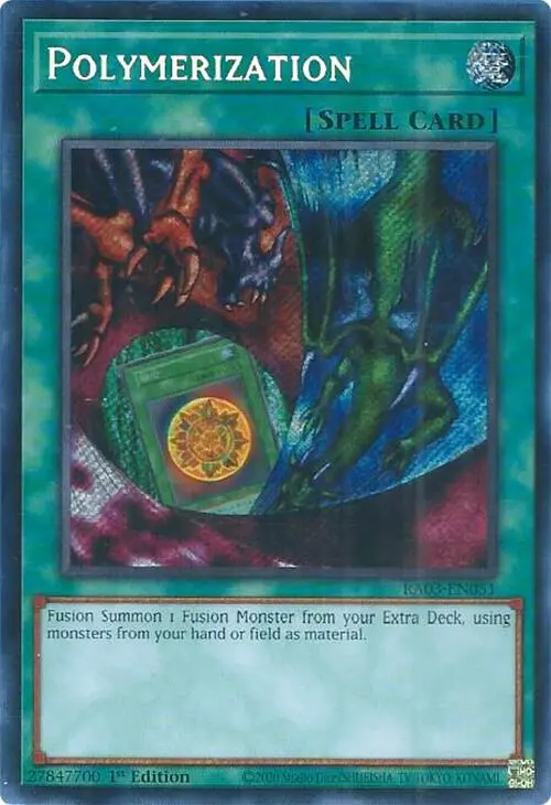 Polymerization (Alternate Art) (Secret Rare) [Ra03-En051] Secret Rare 1