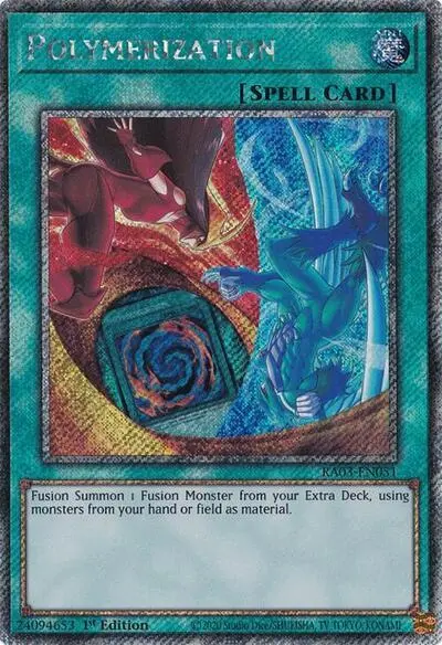 Polymerization (Platinum Secret Rare) [Ra03-En051] Platinum Secret Rare 1