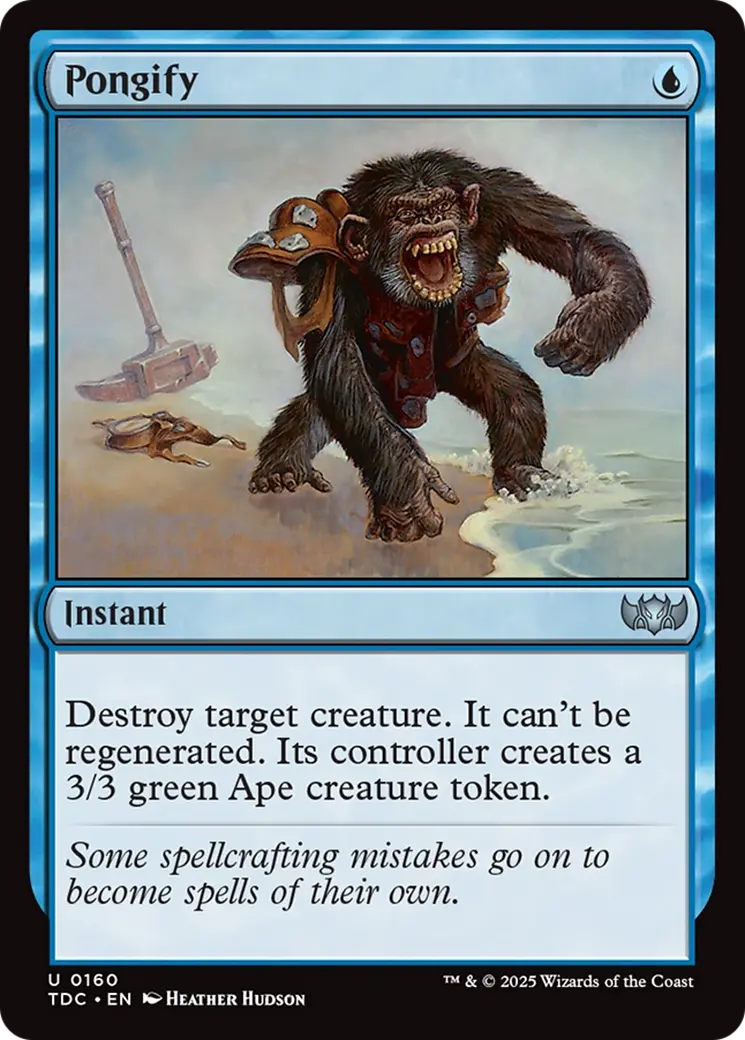 Pongify [Tarkir: Dragonstorm Commander] 1