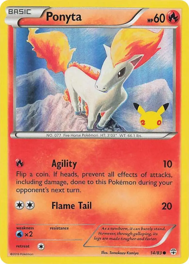 Ponyta (014/083) [Celebrations: 25Th Anniversary] 1