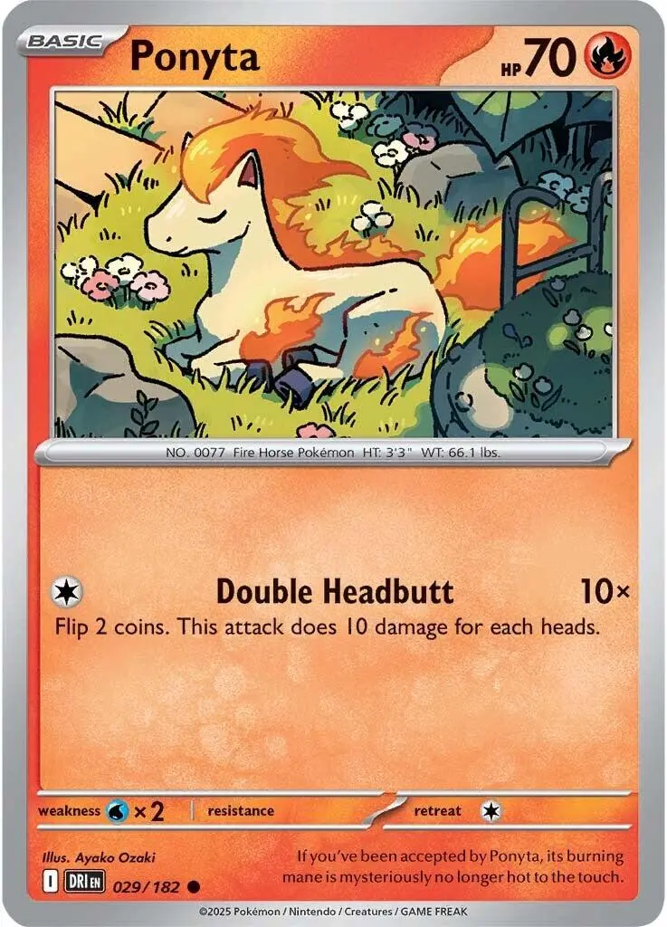 Ponyta (029/182) [Scarlet & Violet: Destined Rivals] 1