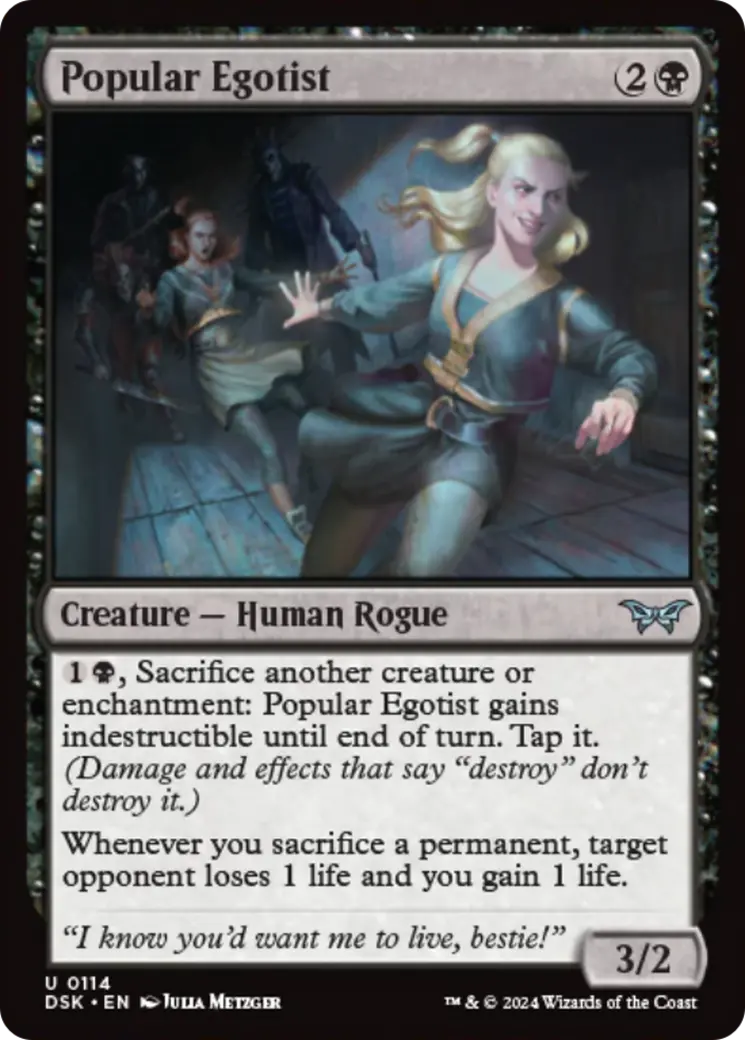 Popular Egotist [Duskmourn: House Of Horror] 1