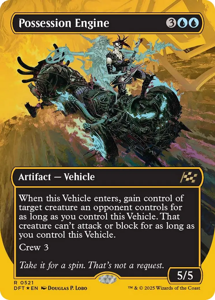Possession Engine (Borderless) (First-Place Foil) [Aetherdrift] 1
