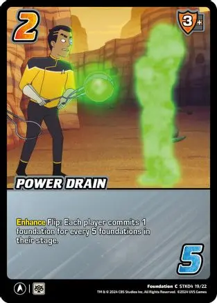 Power Drain - Stk04 19/22 - C 1