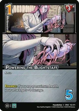 Powering The Blightstaff 1