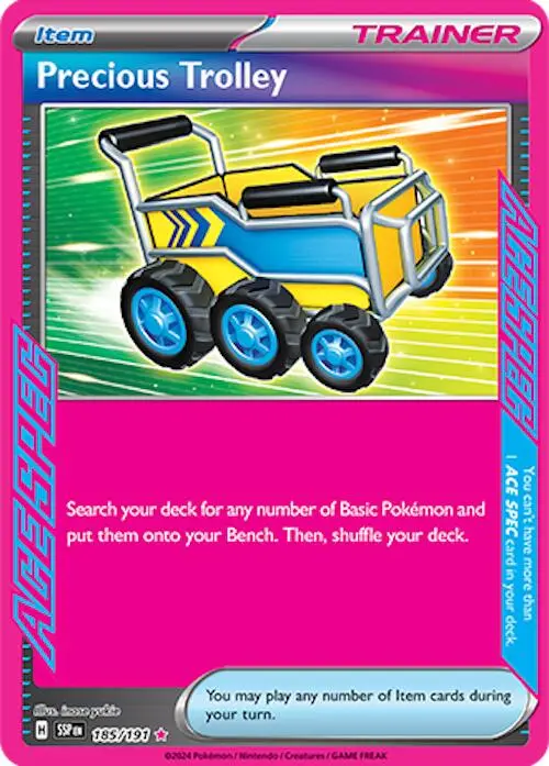 Precious Trolley (185/191) [Scarlet & Violet: Surging Sparks] 1