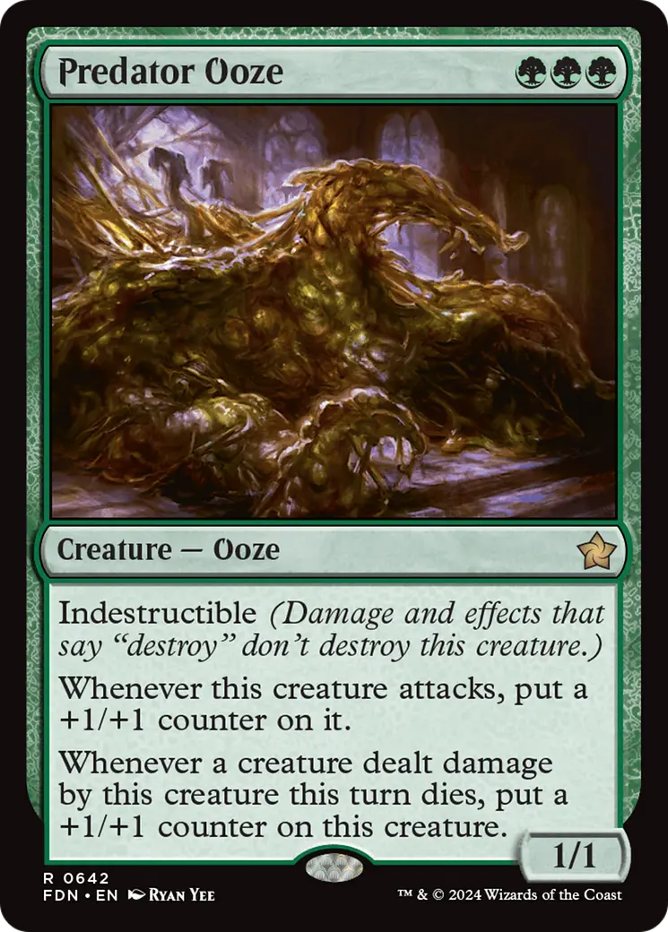 Predator Ooze [Foundations] 1