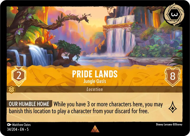 Pride Lands - Jungle Oasis (34/204) [Shimmering Skies] 1