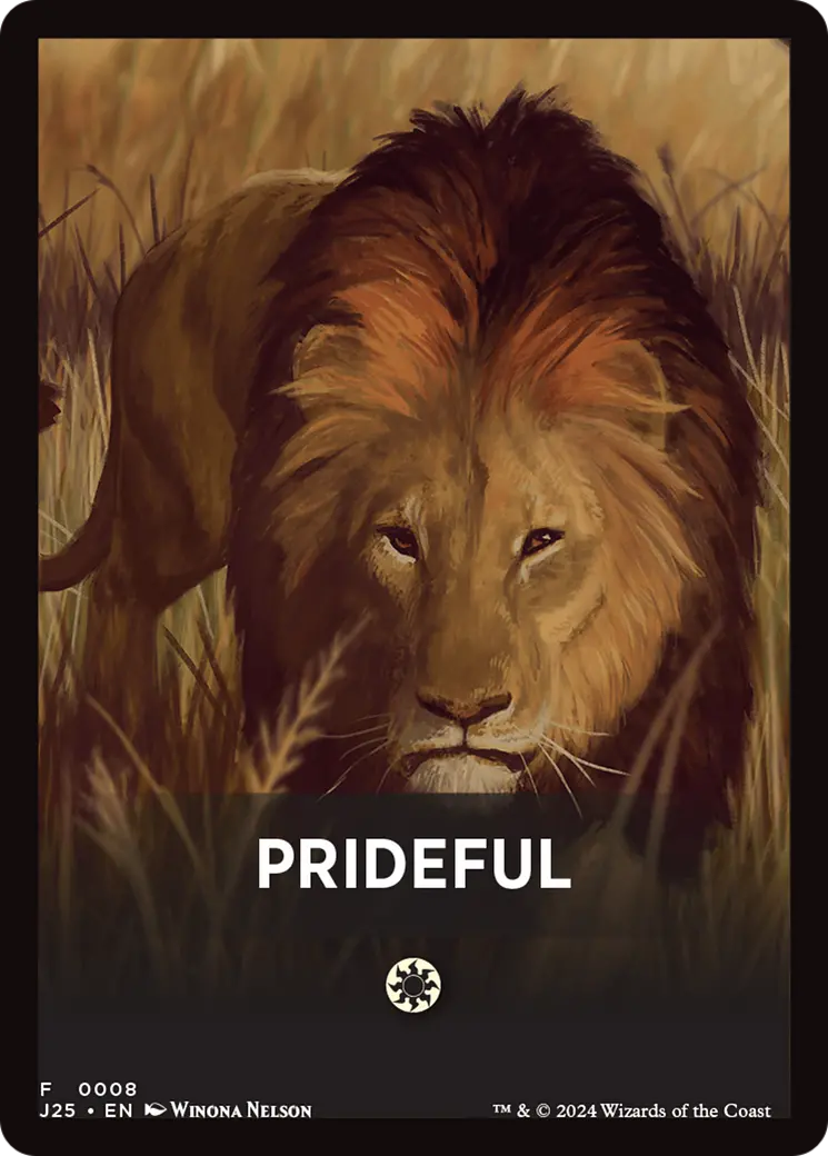 Prideful Theme Card [Foundations Jumpstart Front Cards] 1