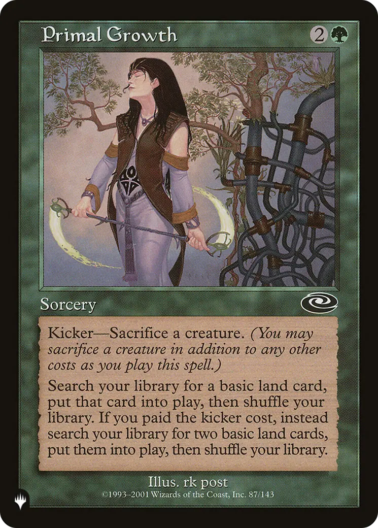 Primal Growth [The List] 1