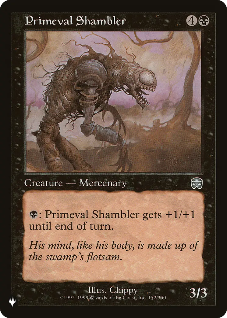 Primeval Shambler [The List] 1