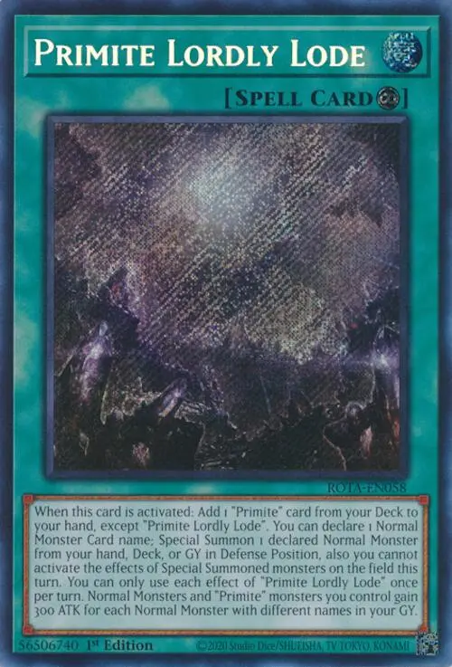 Primite Lordly Lode [Rota-En058] Secret Rare 1