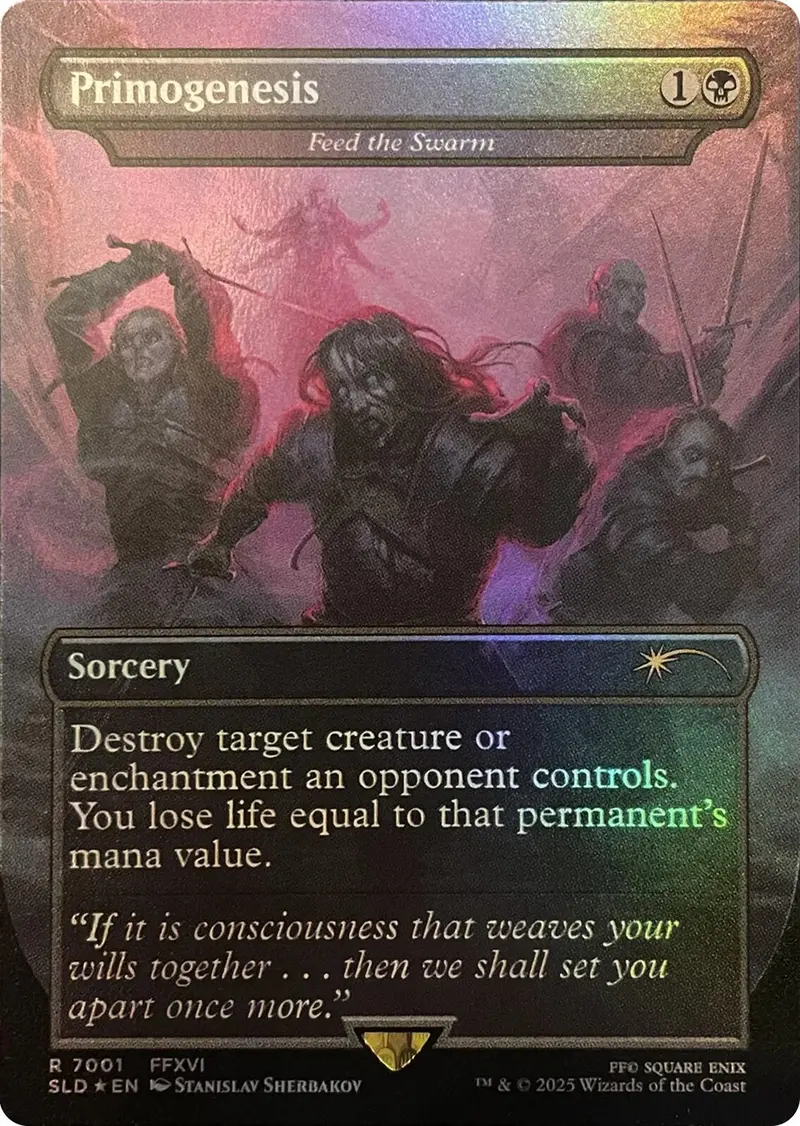 Primogenesis - Feed The Swarm (Rainbow Foil) [Secret Lair Drop Series] 1