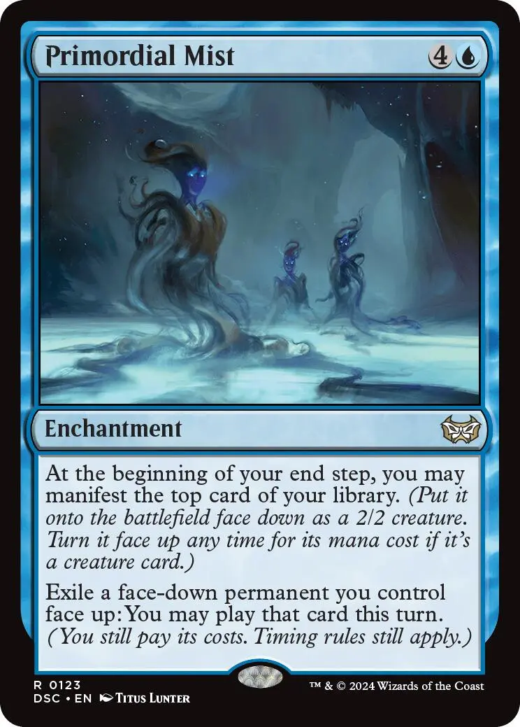 Primordial Mist [Duskmourn: House Of Horror Commander] 1