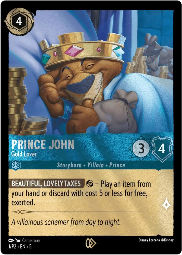 Prince John - Gold Lover (1) [Promo Cards] 1