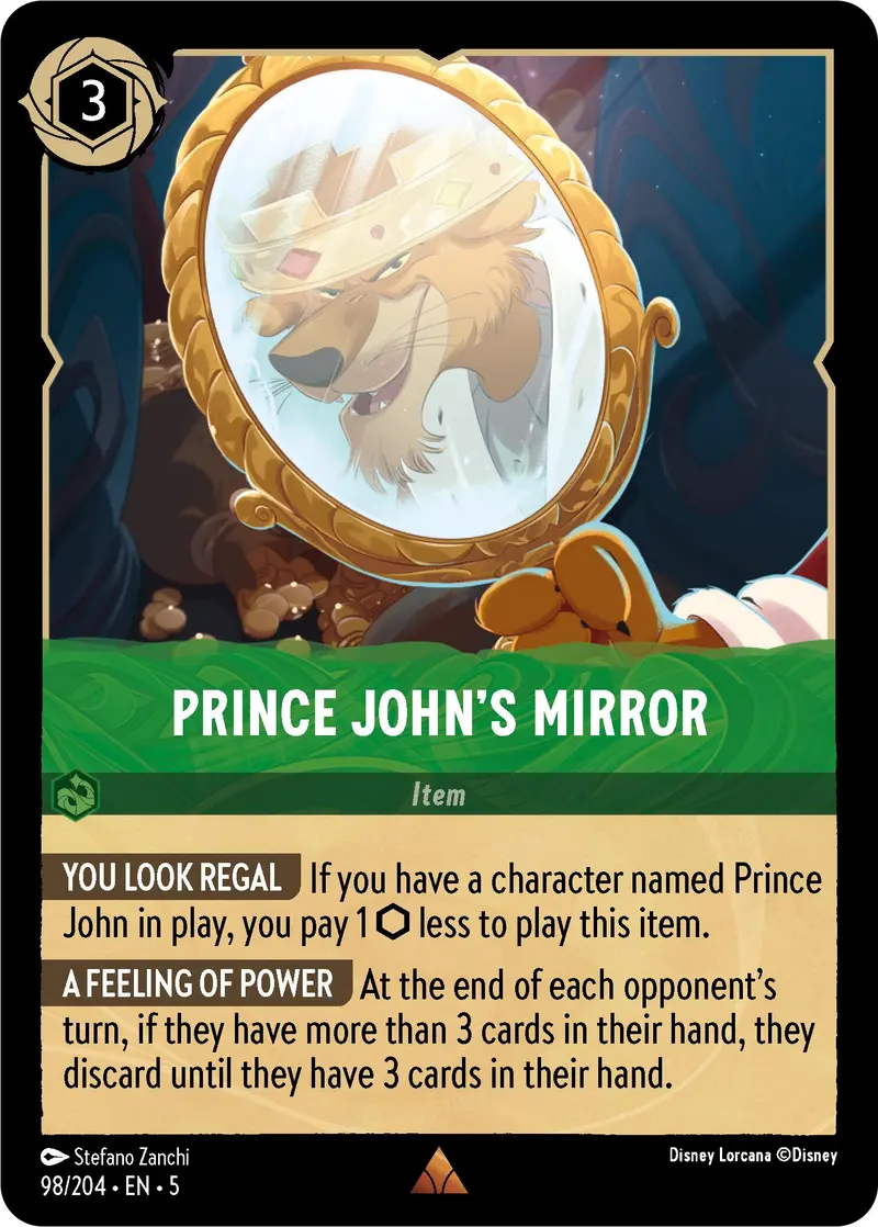 Prince John's Mirror (98/204) [Shimmering Skies] 1