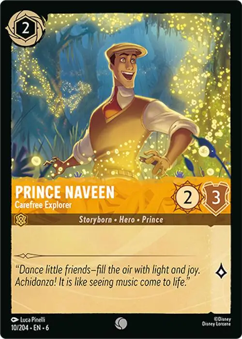 Prince Naveen - Carefree Explorer (10/204) [Azurite Sea] 1