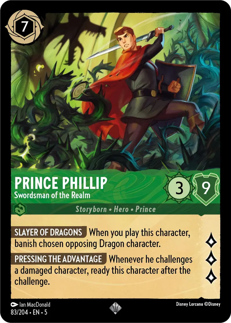 Prince Phillip - Swordsman Of The Realm (83/204) [Shimmering Skies] 1