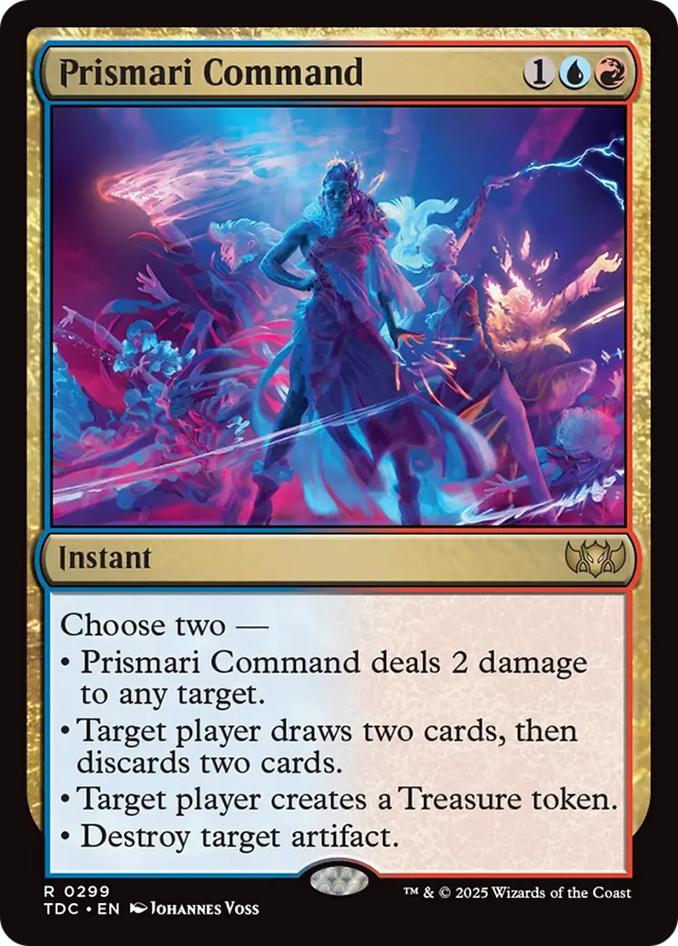 Prismari Command [Tarkir: Dragonstorm Commander] 1