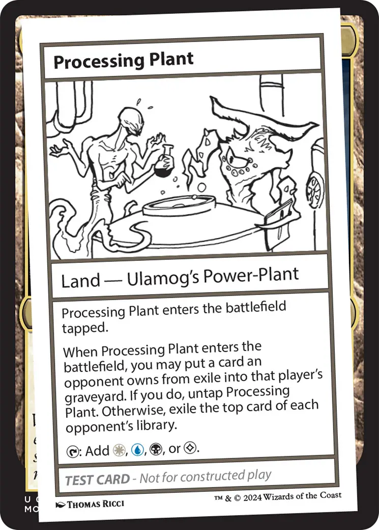 Processing Plant [Mystery Booster 2 Playtest Cards] 1