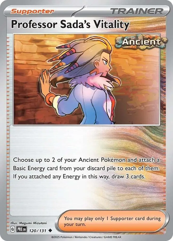 Professor Sada's Vitality (120/131) [Scarlet & Violet: Prismatic Evolutions] 1