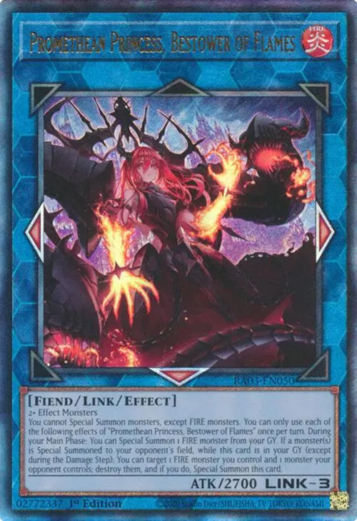Promethean Princess, Bestower Of Flames (Utr) [Ra03-En050] Prismatic Ultimate Rare 1