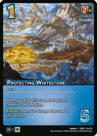 Protecting Whitestone 1