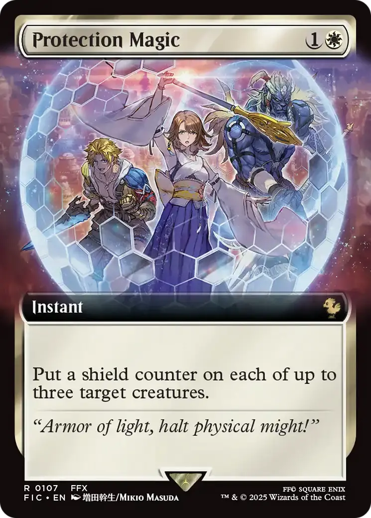 Protection Magic (Extended Art) [Final Fantasy Commander] 1