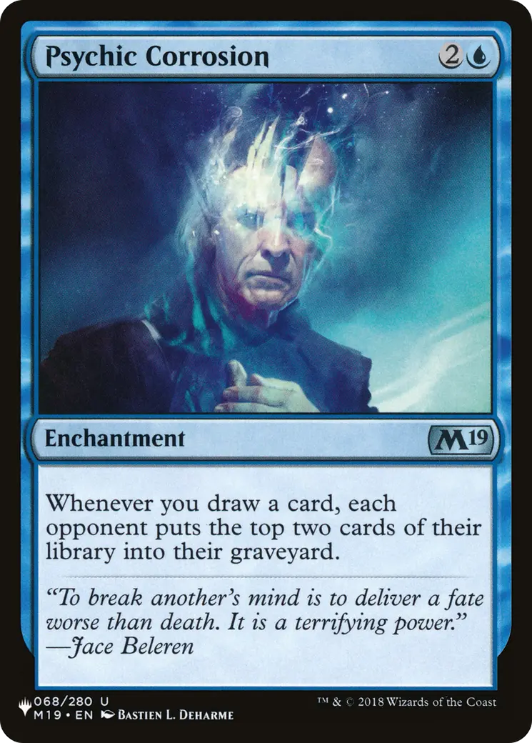 Psychic Corrosion [The List] 1