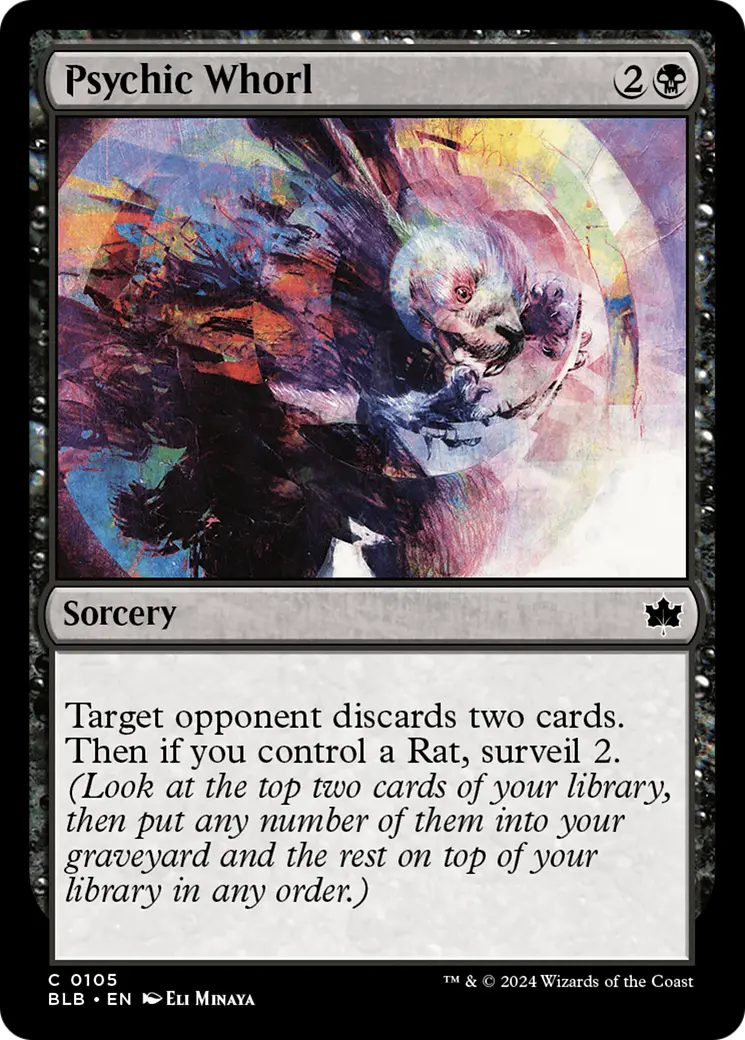 Psychic Whorl [Bloomburrow] 1