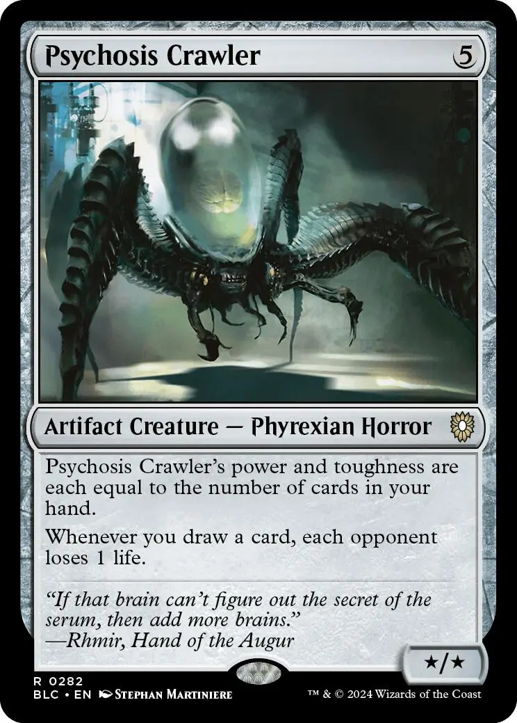 Psychosis Crawler [Bloomburrow Commander] 1