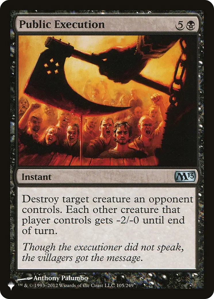 Public Execution [The List] 1