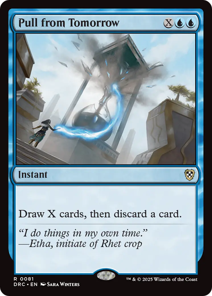 Pull From Tomorrow [Aetherdrift Commander] 1