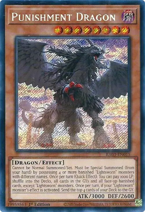 Punishment Dragon (Secret Rare) [Ra03-En015] Secret Rare 1