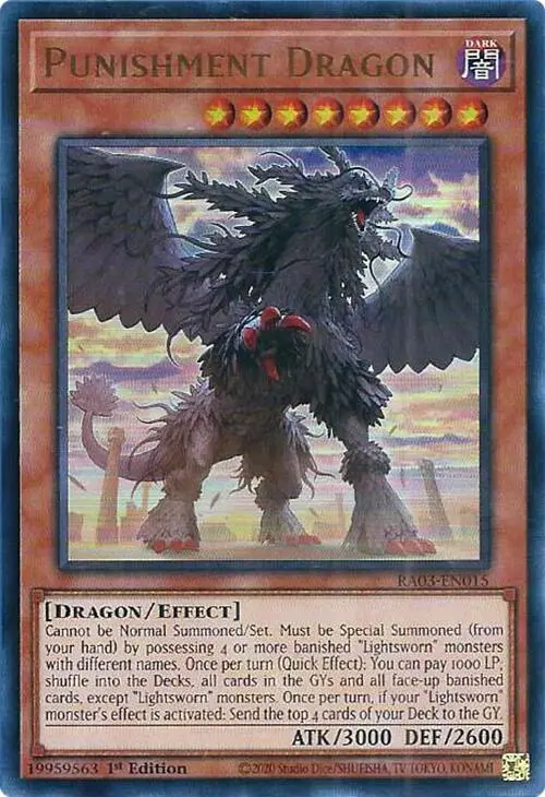 Punishment Dragon (Ur) [Ra03-En015] Ultra Rare 1