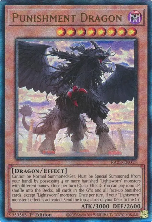 Punishment Dragon (Utr) [Ra03-En015] Prismatic Ultimate Rare 1