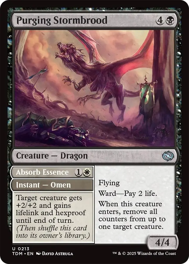 Purging Stormbrood [Tarkir: Dragonstorm] 1