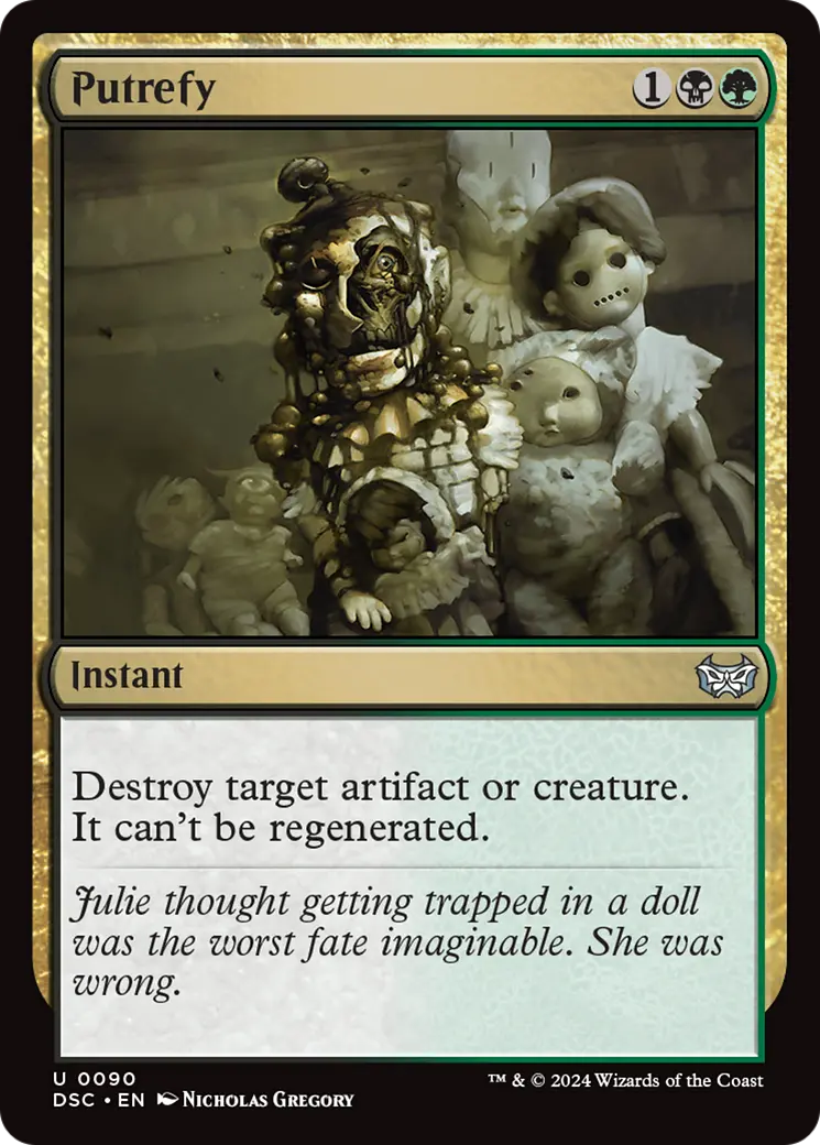 Putrefy [Duskmourn: House Of Horror Commander] 1