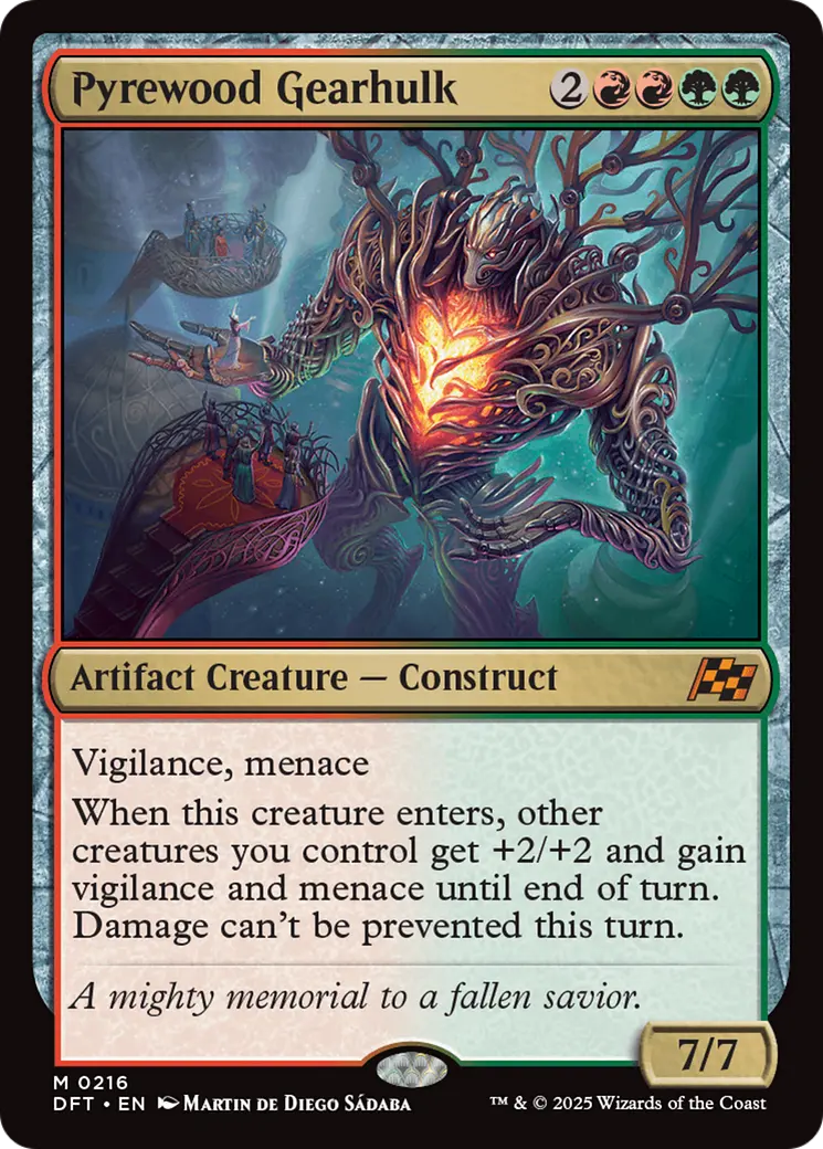 Pyrewood Gearhulk [Aetherdrift] 1