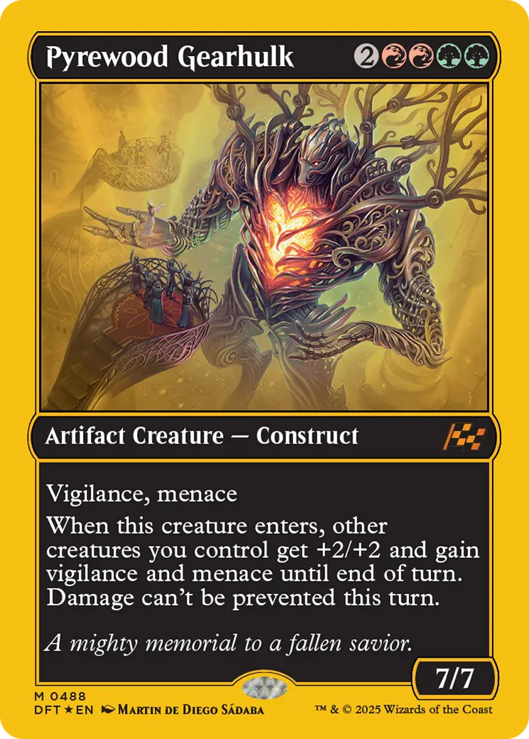 Pyrewood Gearhulk (First-Place Foil) [Aetherdrift] 1